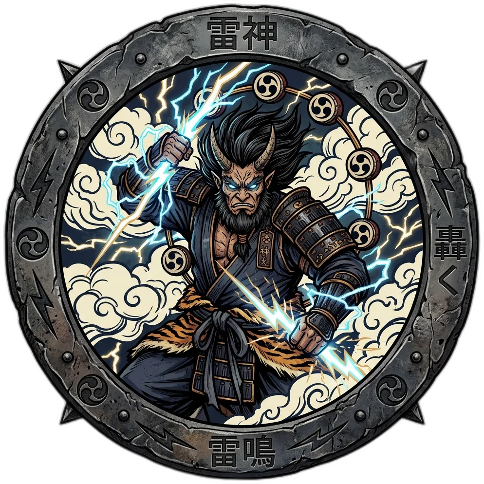 The Thunder God, the storm made flesh